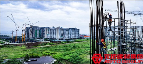 菲律賓建筑公司PH062客戶(hù)采購(gòu)元拓圓盤(pán)腳手架、鋼支撐、絲桿、鋁工字梁